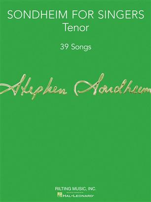 SONDHEIM S. - SONDHEIM FOR SINGERS - TENOR VOCAL  COLLECTION