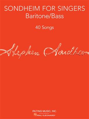 SONDHEIM S. - SONDHEIM FOR SINGERS - BARITONO/BASS VOCAL  COLLECTION