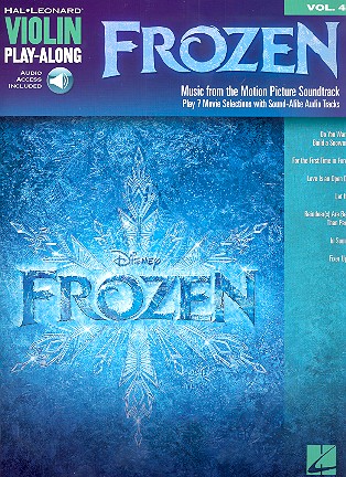DISNEY - FROZEN - VIOLIN PLAY ALONG V.48 +DESCARGA