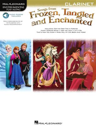 ALBUM - SONGS FROM FROZEN ,TENGLES AND ENCHANTED CLARINETE +CD