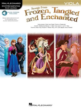 ALBUM - SONGS FROM FROZEN ,TENGLES AND ENCHANTED VIOLA +CD