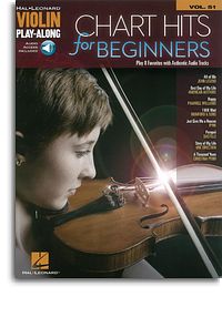 ALBUM - VIOLIN PLAY ALONG V.51 CHART HITS BEGINERS +CD