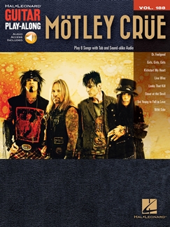 MÖTLEY CRÜE - GUITAR PLAY ALONG V. 188 + AUDIO ON LINE