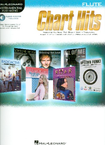 ALBUM - CHART HITS - FLUTE - INTRUMENTAL PLAY ALONG (DESCARGABLE)