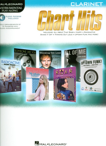 ALBUM - CHART HITS - CLARINET - INTRUMENTAL PLAY ALONG