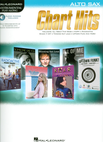 ALBUM - CHART HITS - ALTO SAXOPHONE - INTRUMENTAL PLAY ALONG