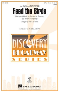 SHERMAN B.- FEED THE BIRDS ARR. C.C. MILLER CORO 3 PARTS