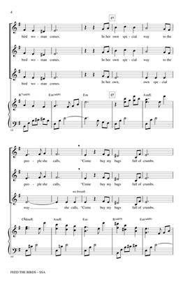 SHERMAN B. FEED THE BIRDS CORO SSA 3