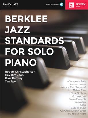 VARIOS- BERKLEE JAZZ STANDARS FOR SOLO PIANO   +AUDIO ONLINE