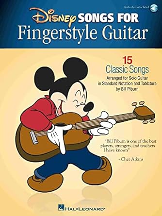 DISNEY - SONGS FOR FINGERSTYLE GUITAR