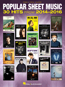 ALBUM - POPULAR SHEET MUSIC PVG - 30 HITS 2014-2016