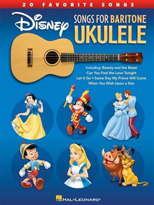 DISNEY - DISNEY SONGS FOR UKELELE BARITONO