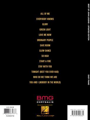 LEGEND J . - BEST OF EASY PIANO 6