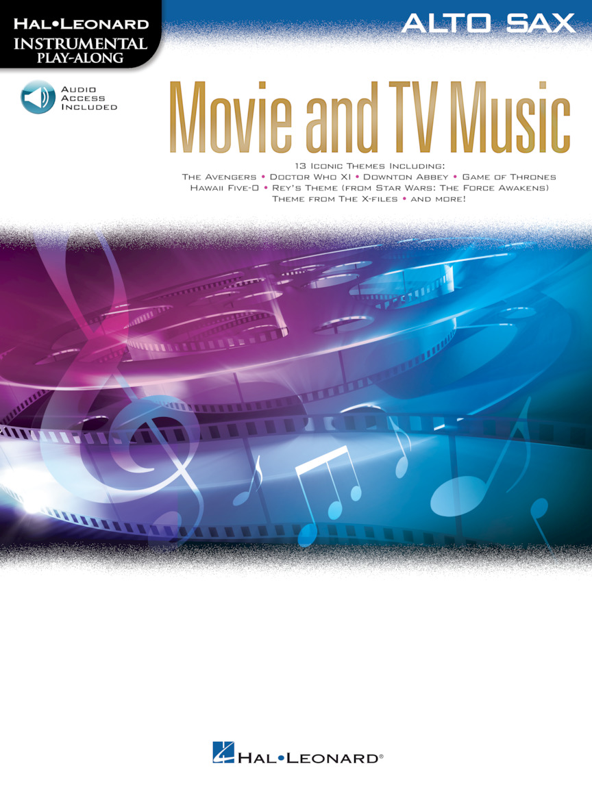 ALBUM - MOVIE AND TV MUSIC FOR ALTO SAX -INSTRUMENTAL PLA ALONG (DESCARGABLE)