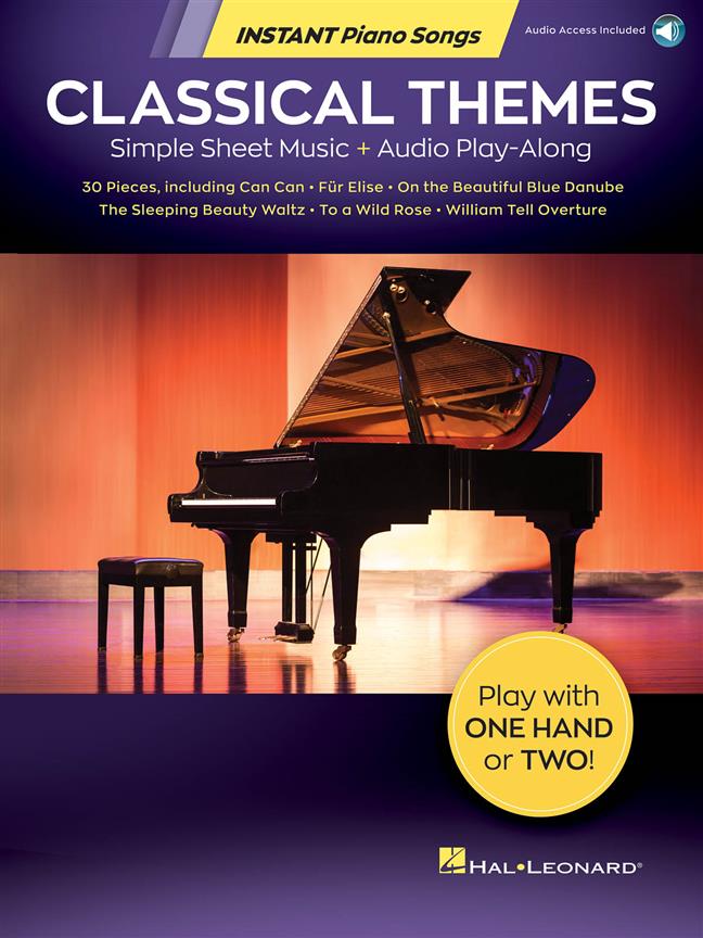ALBUM - CLASSICAL THEMES - INSTANT PIANO SONGS (AUDIO DESCARGABLE )