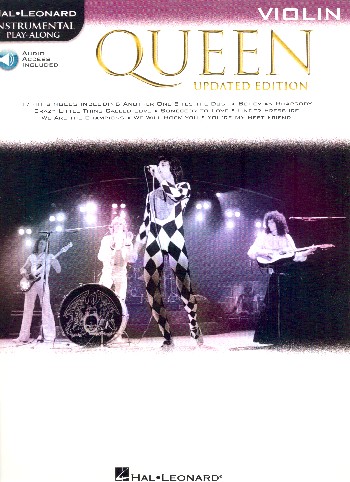 QUEEN - QUEEN VIOLIN -INSTRUMENTAL PLAY ALONG + AUDIO ONLINE