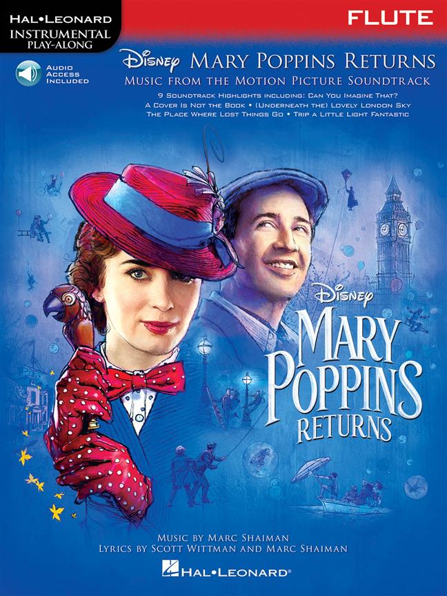 SHAIMAN / WITTMAN - MARY POPPINS RETURNS - FLUTE - INTRUMENTAL PLAY ALONG (DESCARGABLE)