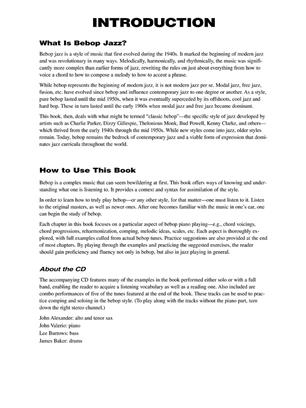 VALERIO - BEBOP JAZZ  PIANO 2