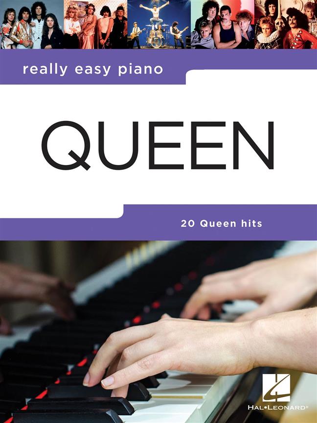 QUEEN - REALLY EASY PIANO QUEEN  (20 QUEEN HITS)