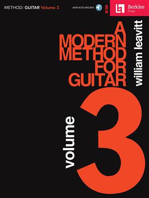 LEAVITT W. - MODERN METHOD FOR GUITAR V.3 + AUDIO ONLINE