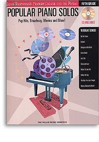 THOMPSON J. - POPULAR PIANO SOLOS V.5 +CD