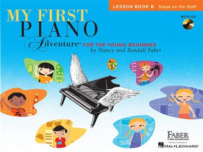FABER N./R.- MY FIRST PIANO ADVENTURE LESSON B + CD