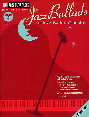 JAZZ BALLADS JAZZ PLAY ALONG V.4 +CD * DESCATALOGADOI