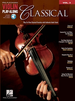 ALBUM- CLASSICAL - VIOLIN PLAY ALONG V.3 (+AUDIO DESCARGABLE)