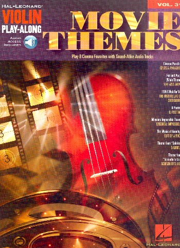 ALBUM - MOVIE THEMES - VIOLIN PLAY ALONG V.31 (+AUDIO DESCARGABLE)