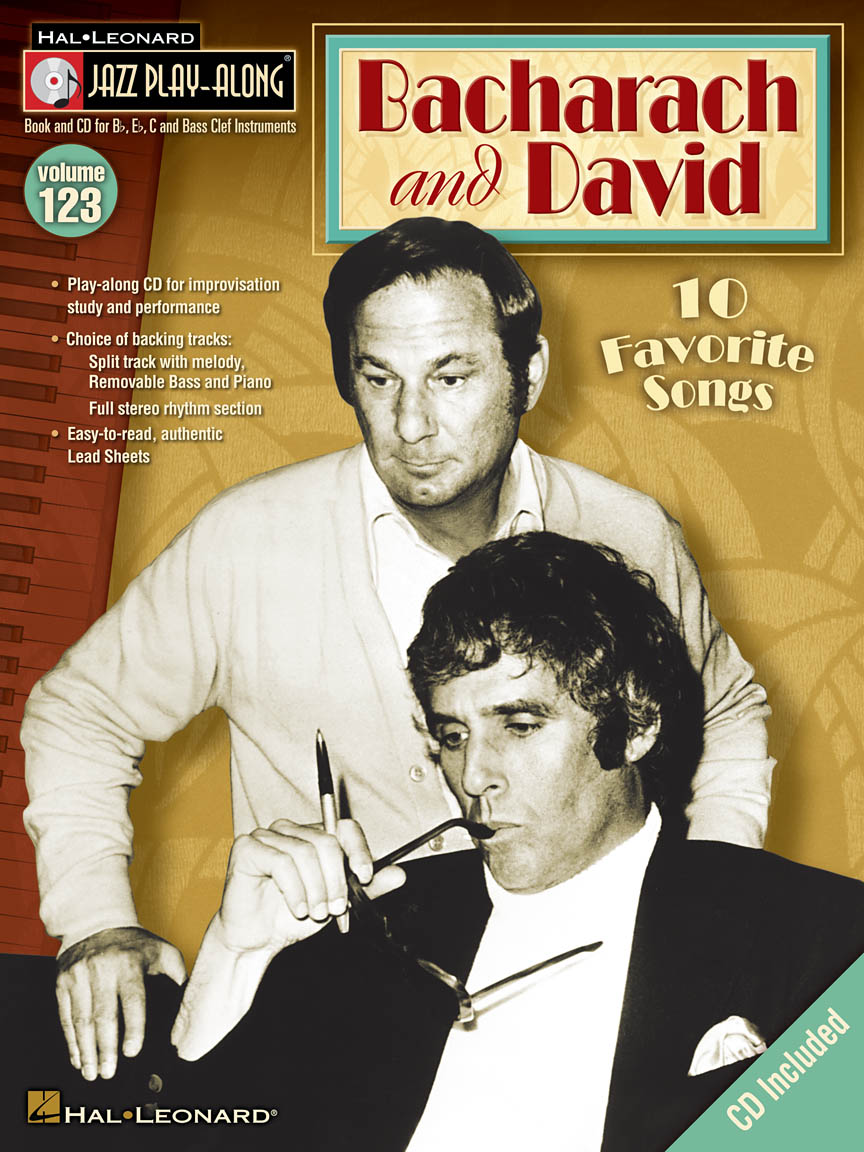 BACHARACH AND DAVID - JAZZ PLAY ALONG V.123