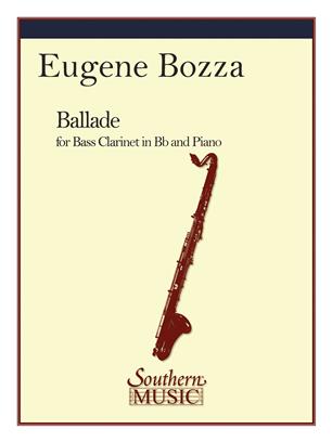 BOZZA E. - BALLADA CLARINETE BAJO