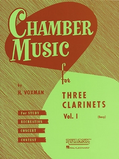 VOXMAN H. -CHAMBER MUSIC FOR THREE CLARINETES V.1
