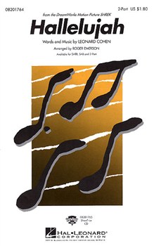 COHEN L. - HALLELUYAH CORO 2-PIANO