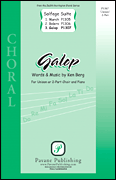 BERG K. - FROM SOLFEGE SUITE GALOP CORO 2 PARTS