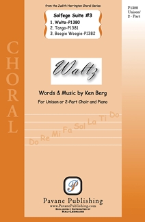 BERG K. - FROM SOLFEGE SUITE VALS CORO 2 P