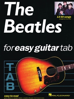 BEATLES - FOR EASY GUITAR (TAB) (13 HITS)