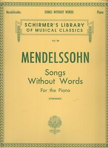 MENDELSSOHN F. - ROMANZAS SIN PALABRAS