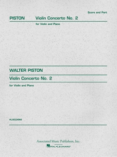 PISTON W. - CONCIERTO VIOLIN Nº 2