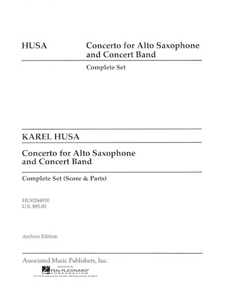 HUSA K. - CONCIERTO SAX ALTO Y BANDA DE CONCIERTO