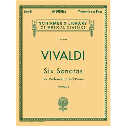 VIVALDI A. - SONATAS (6) CONTRABAJO