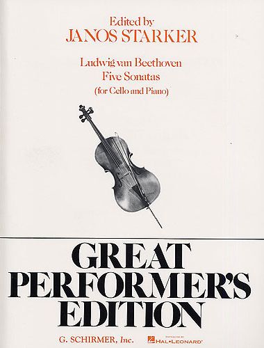 BEETHOVEN L.V. - SONATAS VIOLONCHELO (5) REV. J.STARKER