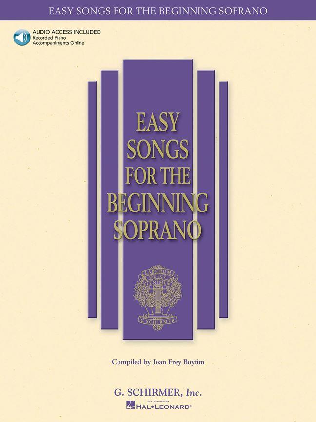 ALBUM - EASY SONGS FOR THE BEGINING SOPRANO (+CD)