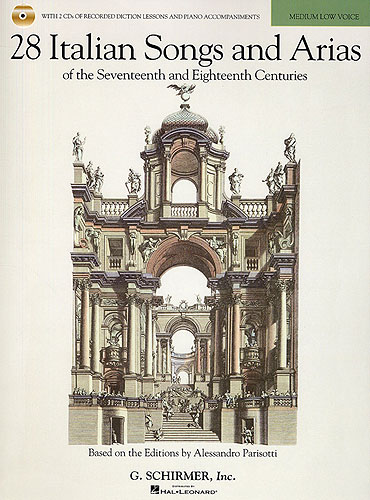 ALBUM - CANCIONES Y ARIAS ITALIANAS (28) +2CDS (Medium low)