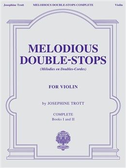 TROTT J. - MELODIAS EN DOBLES CUERDA COMPLETO VIOLIN