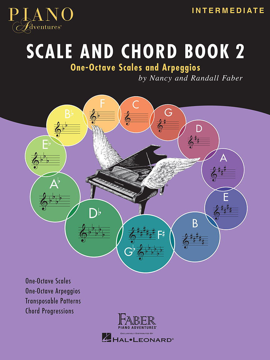 FABER N./R. - SCALE AND CHORD BOOK 2 (INTERMEDIATE)