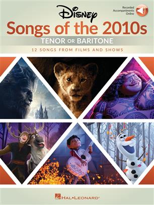 DISNEY W. - SONGS OF THE 2010s (TENOR/BARITONO) +AUDIO LINE