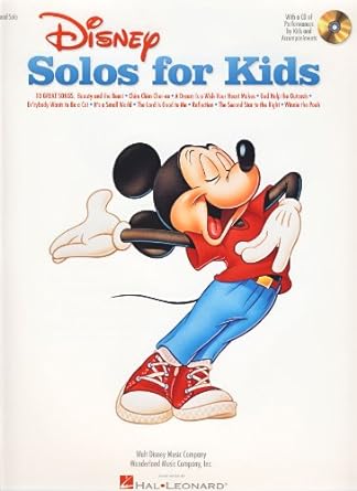 DISNEY W. - SOLOS FOR KID PARA PIANO Y VOZ +DESCARGA