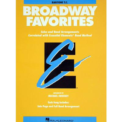 ALBUM - BROADWAY FAVORITES (BARITONO T.C)