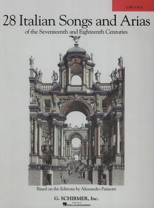 ALBUM - ITALIAN SONG AND ARIAS (28) VOZ BAJA