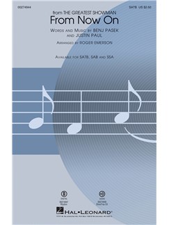 PASEJ B. / JUSTIN P. - FROM NOW ON (SSA) ARR. R. EMERSON